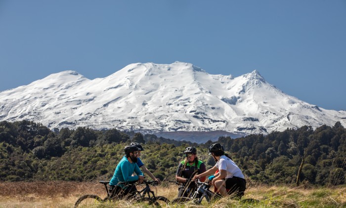 Te Ara Mangawhero Ngati Rangi boys enjoying the ride M2SNZ